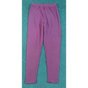 Shaver Lake Brand Purple Women's Legging Pants Size Medium Made In USA